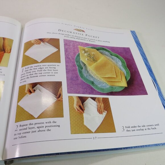 Napkin Folds Hardback 8x8" 64pgs - Picture 8 of 11